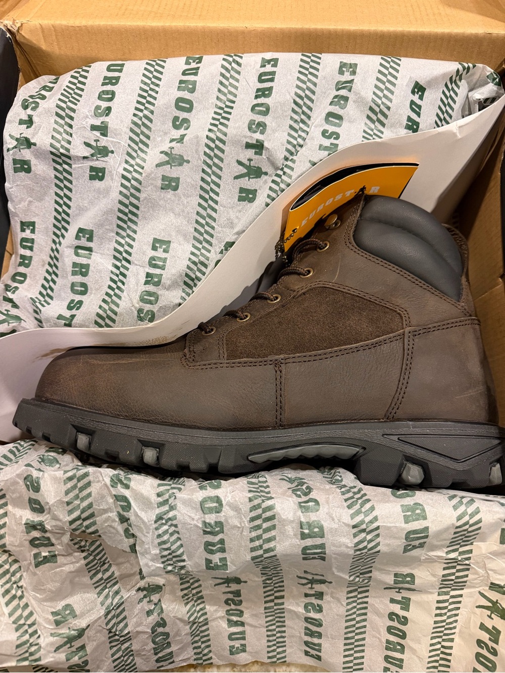 Eurostar Trucker ll Steel Toe Men’s Work Boots size 11 Brand new in the box!